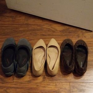 Women's flats size 10 bundle